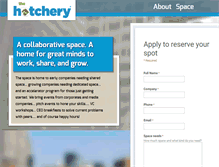 Tablet Screenshot of 500.hatchery.vc