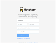 Tablet Screenshot of hatchery.com